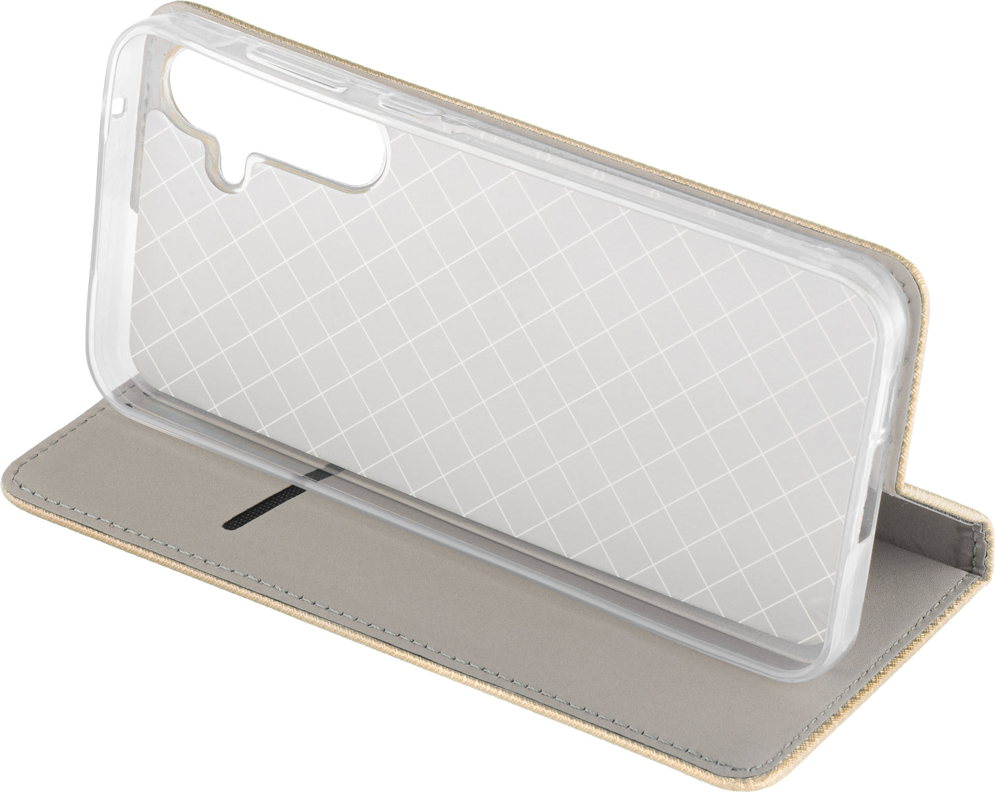 Futrola za Samsung Galaxy A16 5G A166 / A16 4G A165, OEM, Smart Magnet, Zlatna