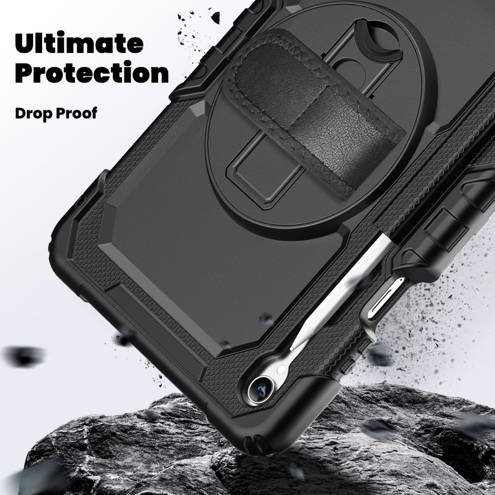 Futrola za Samsung Galaxy Tab S11, Tech-Protect, Solid360, Crna