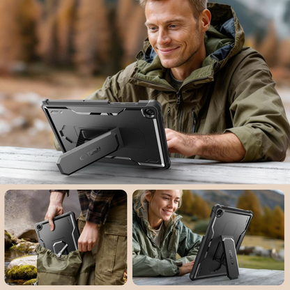 Futrola za Samsung Galaxy Tab A11+ / Tab A9+, Tech-Protect, Kevlar Pro, Crna