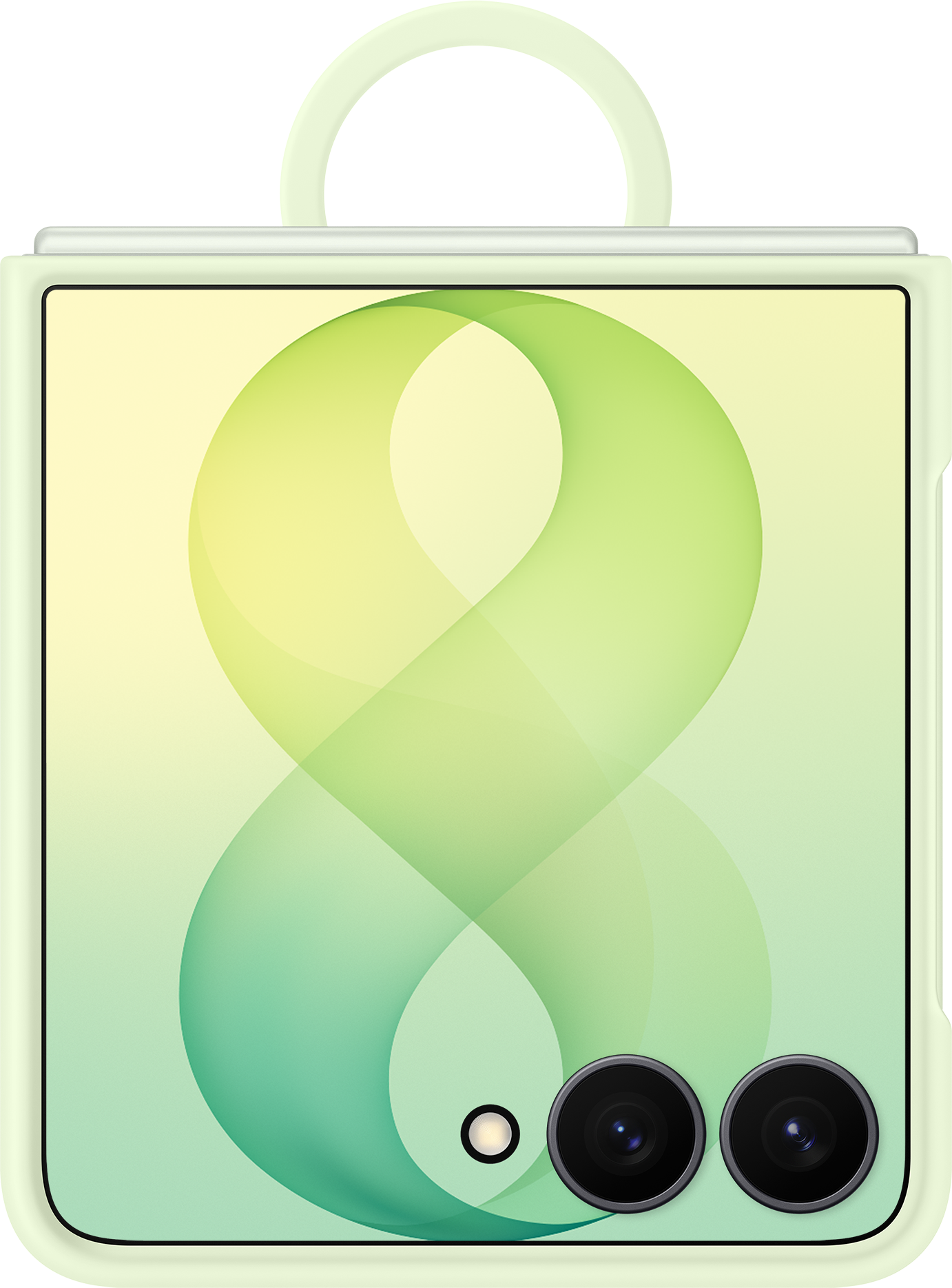 Futrola za Samsung Galaxy Z Flip8 F776, Silikonski Prsten Magnet, Zelena EF-EF776CGEGWW