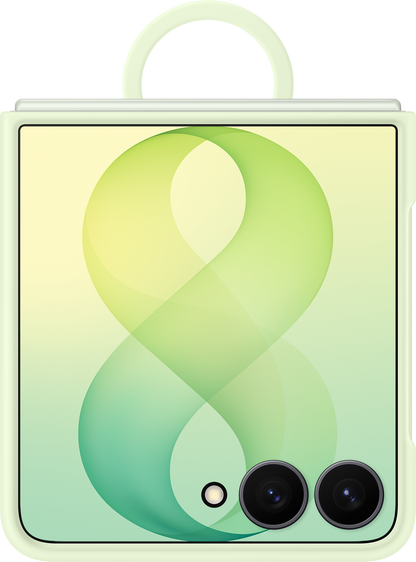 Futrola za Samsung Galaxy Z Flip8 F776, Silikonski Prsten Magnet, Zelena EF-EF776CGEGWW