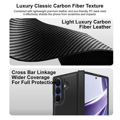 Futrola za Samsung Galaxy Z Fold8 Ultra F976, Imak, Karbon, Crna