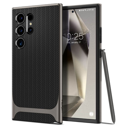 Futrola za Samsung Galaxy S24 Ultra S928, Spigen, Neo Hybrid, Siva ACS07305
