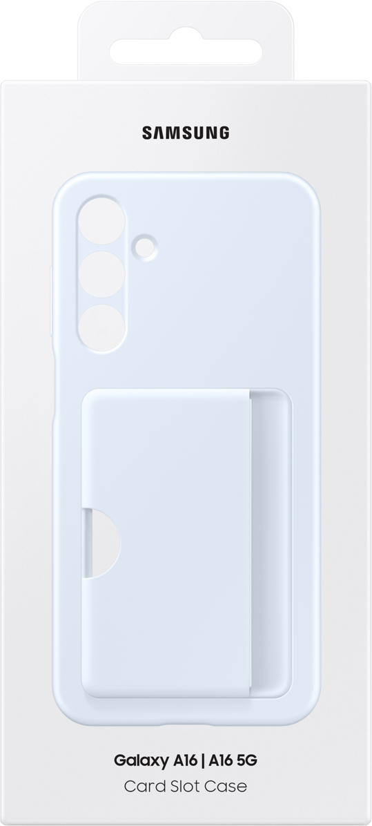 Futrola za Samsung Galaxy A16 5G A166 / A16 4G A165, futrola sa utorom za karticu, plava EF-OA166TLEGWW