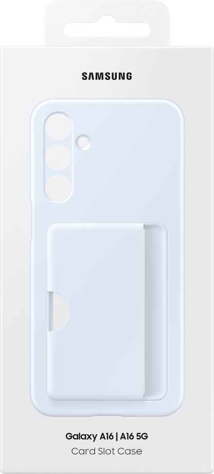 Futrola za Samsung Galaxy A16 5G A166 / A16 4G A165, futrola sa utorom za karticu, plava EF-OA166TLEGWW