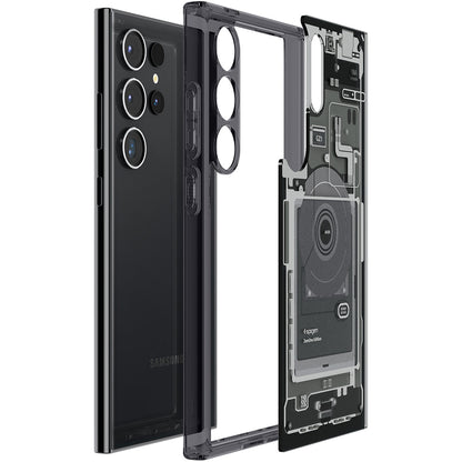 Futrola za Samsung Galaxy S24 Ultra S928, Spigen, Ultra Hybrid Zero One, Crna