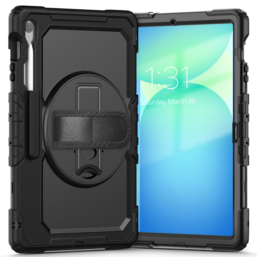 Futrola za Samsung Galaxy Tab S10 FE+, Tech-Protect, Solid, Crna