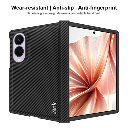 Futrola za Samsung Galaxy Z Fold8 F971, Imak, Karbon, Crna