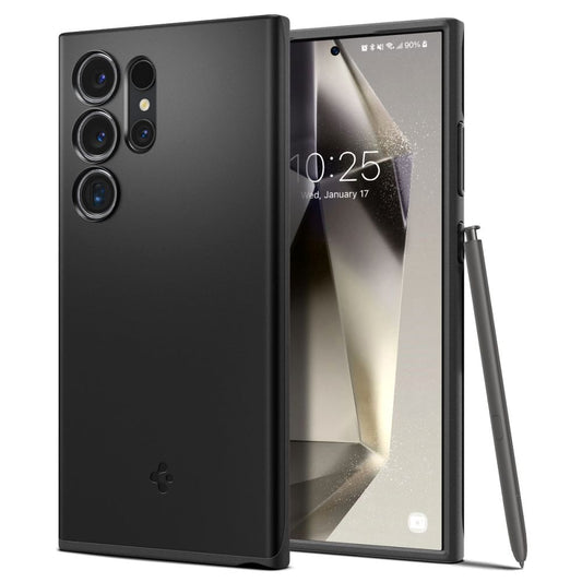 Futrola za Samsung Galaxy S24 Ultra S928, Spigen, Thin Fit, Crna ACS07281