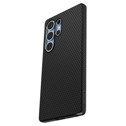 Futrola za Samsung Galaxy S25 Ultra S938, Spigen, Liquid Air, Crna ACS08953