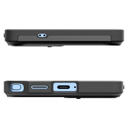 Futrola za Samsung Galaxy S25 Ultra S938, Spigen, OPTIK ARMOR, Crna ACS08969