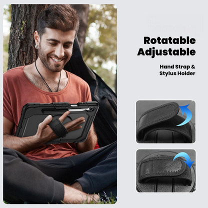 Futrola za Samsung Galaxy Tab S11, Tech-Protect, Solid360, Crna