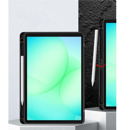 Futrola za Samsung Galaxy Tab A11 / Tab A9, Tech-Protect, SC PEN Hybrid, Crna