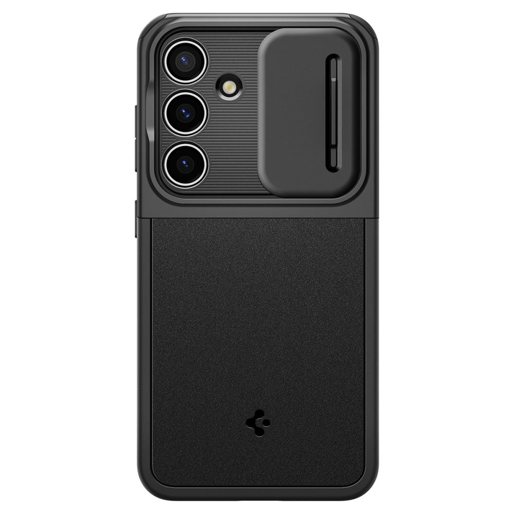 Futrola za Samsung Galaxy S24 S921, Spigen, OPTIK ARMOR, Crna ACS07363