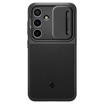 Futrola za Samsung Galaxy S24 S921, Spigen, OPTIK ARMOR, Crna ACS07363