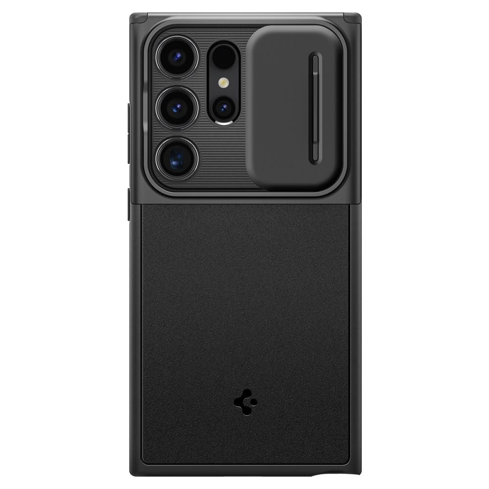 Futrola za Samsung Galaxy S24 Ultra S928, Spigen, OPTIK ARMOR, Crna ACS07313