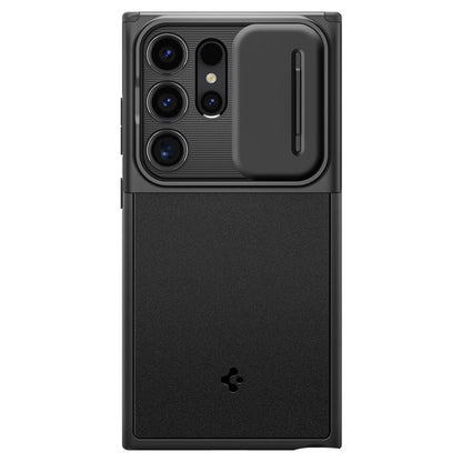 Futrola za Samsung Galaxy S24 Ultra S928, Spigen, OPTIK ARMOR, Crna ACS07313