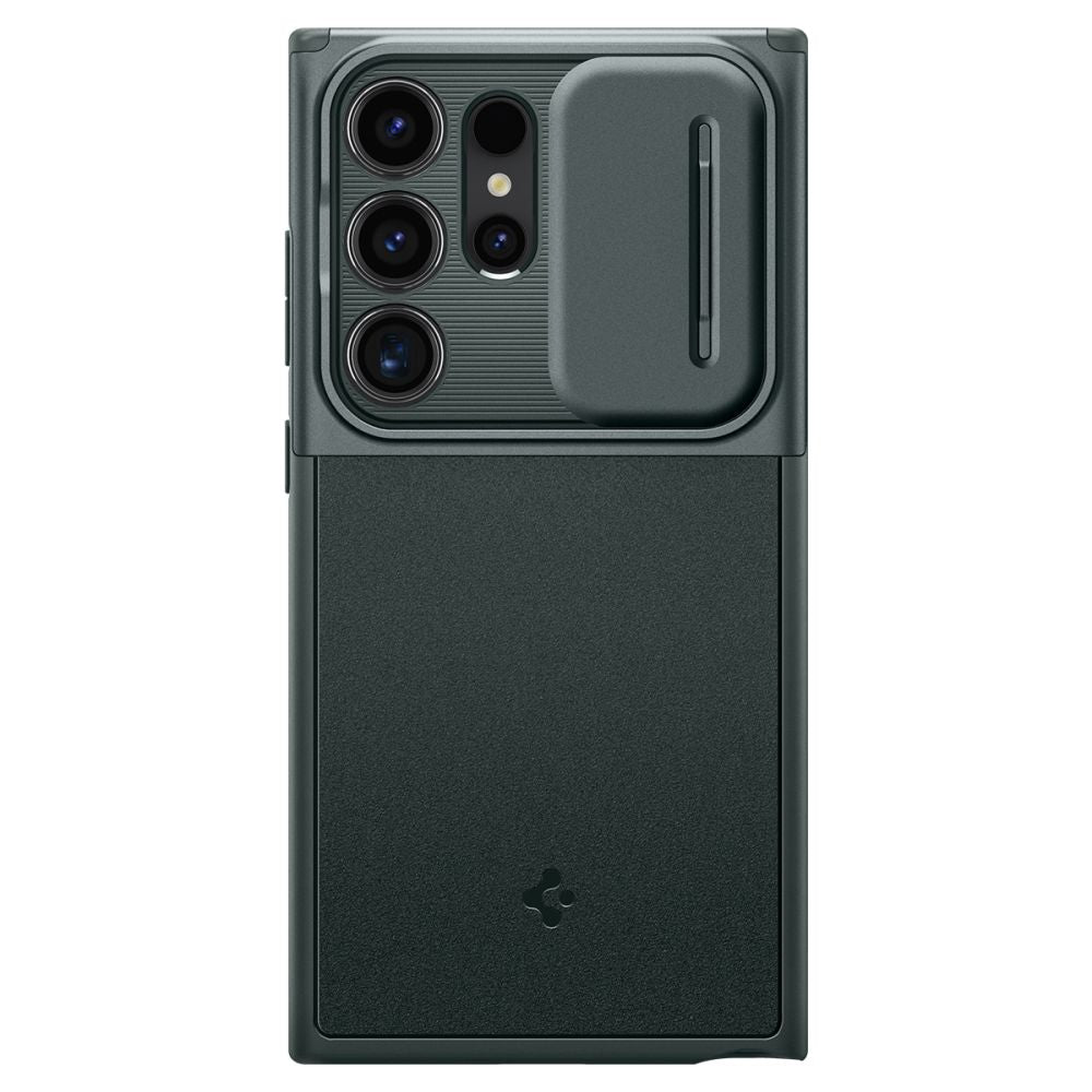 Futrola za Samsung Galaxy S24 Ultra S928, Spigen, OPTIK ARMOR, Zelena ACS07314