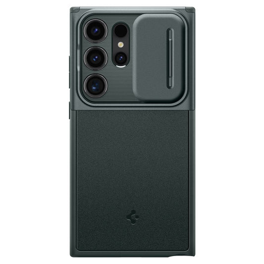 Futrola za Samsung Galaxy S24 Ultra S928, Spigen, OPTIK ARMOR, Zelena ACS07314