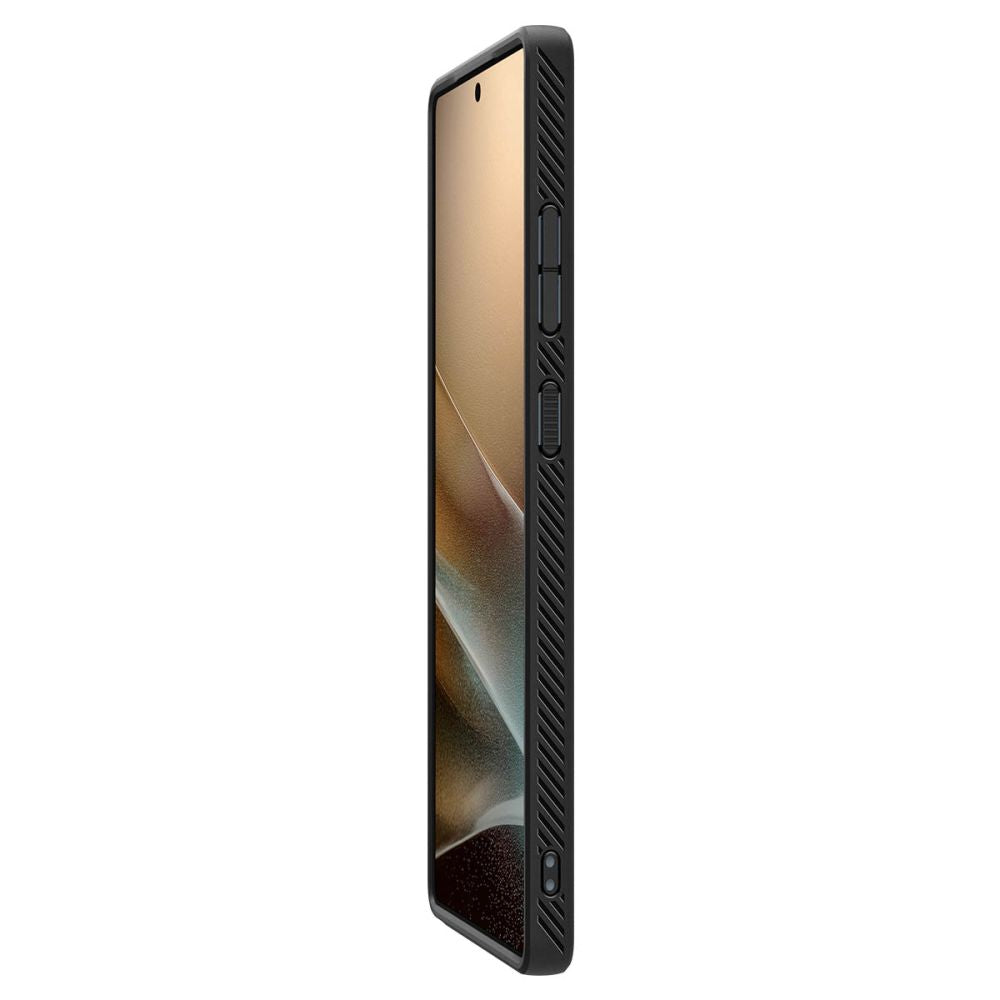 Futrola za Samsung Galaxy S25 Ultra S938, Spigen, Liquid Air, Crna ACS08953