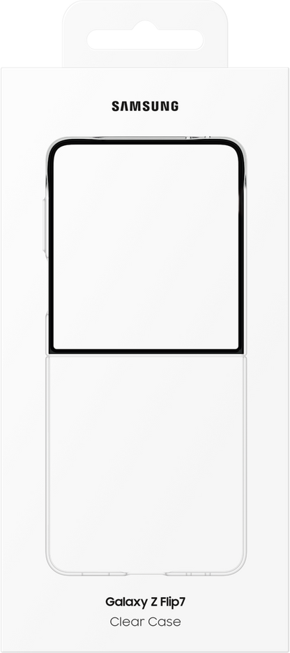 Futrola za Samsung Galaxy Z Flip7 F766, Clear Case, Transparentna EF-AF766CTEGWW