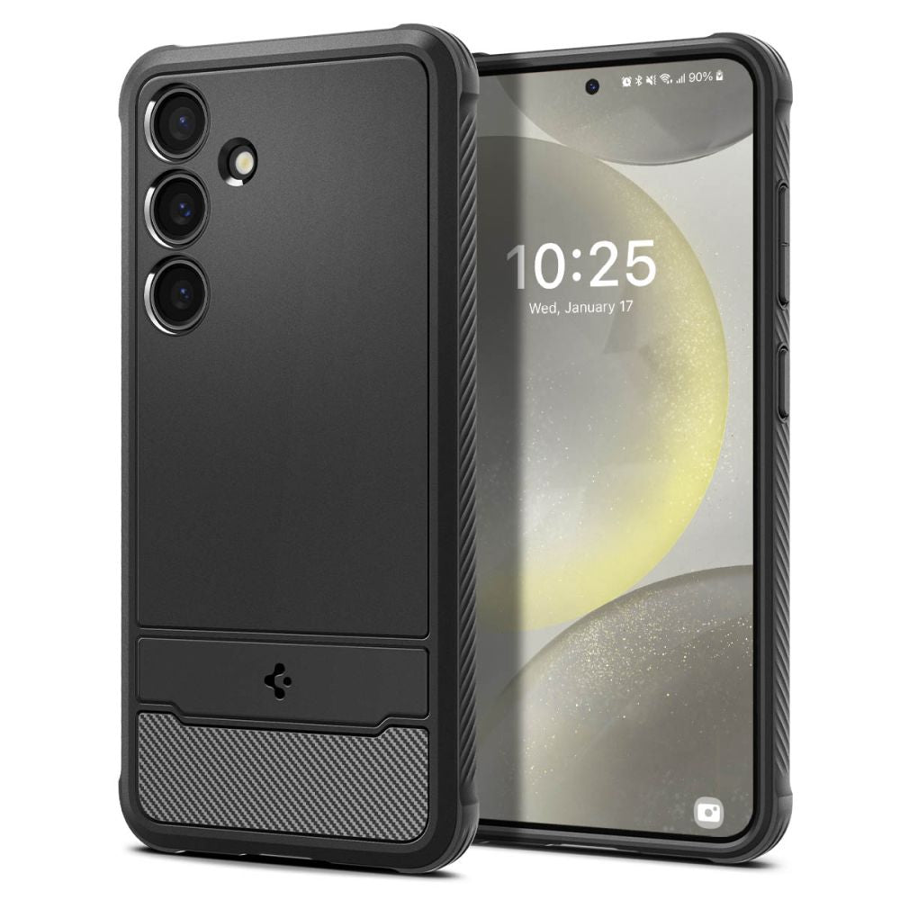 Futrola za Samsung Galaxy S24 S921, Spigen, Rugged Armor, Crna ACS07346