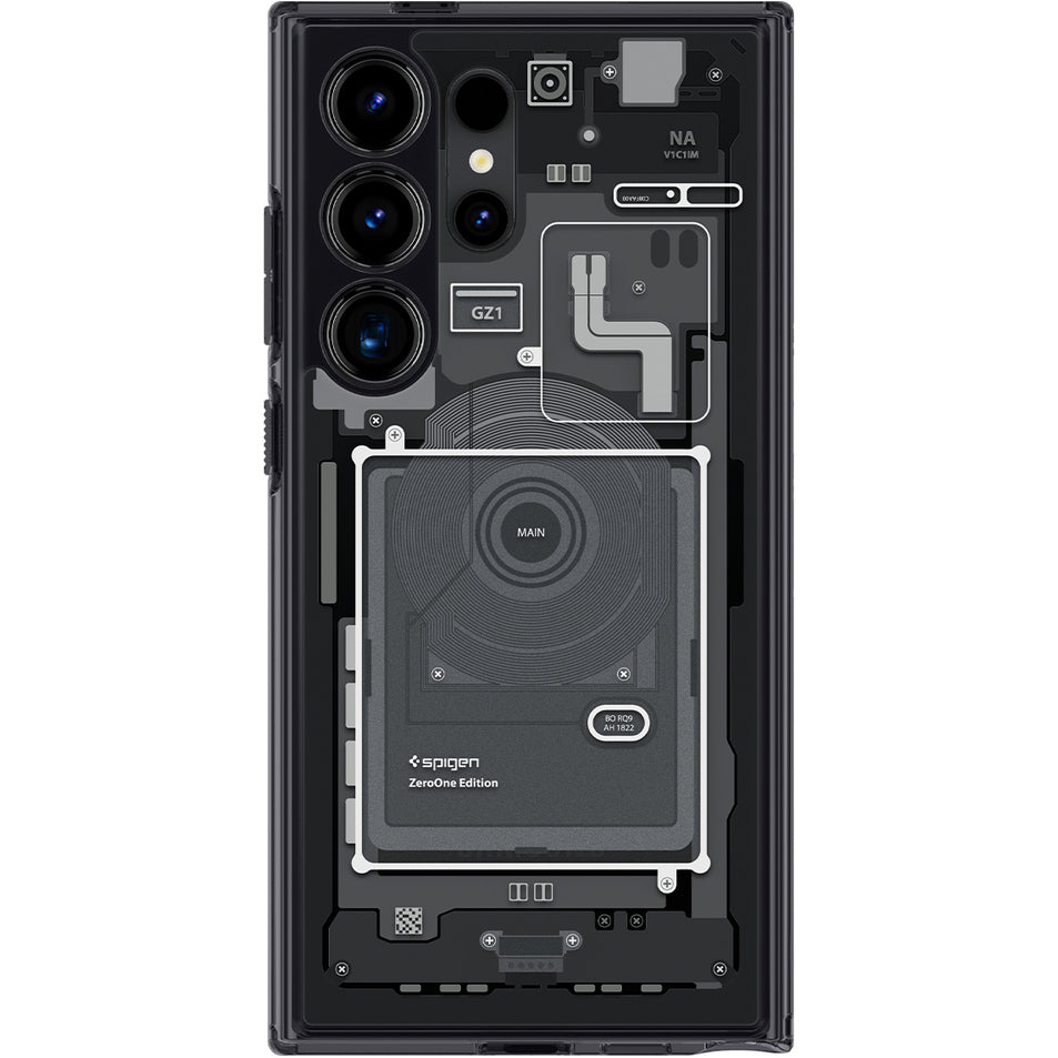 Futrola za Samsung Galaxy S24 Ultra S928, Spigen, Ultra Hybrid Zero One, Crna