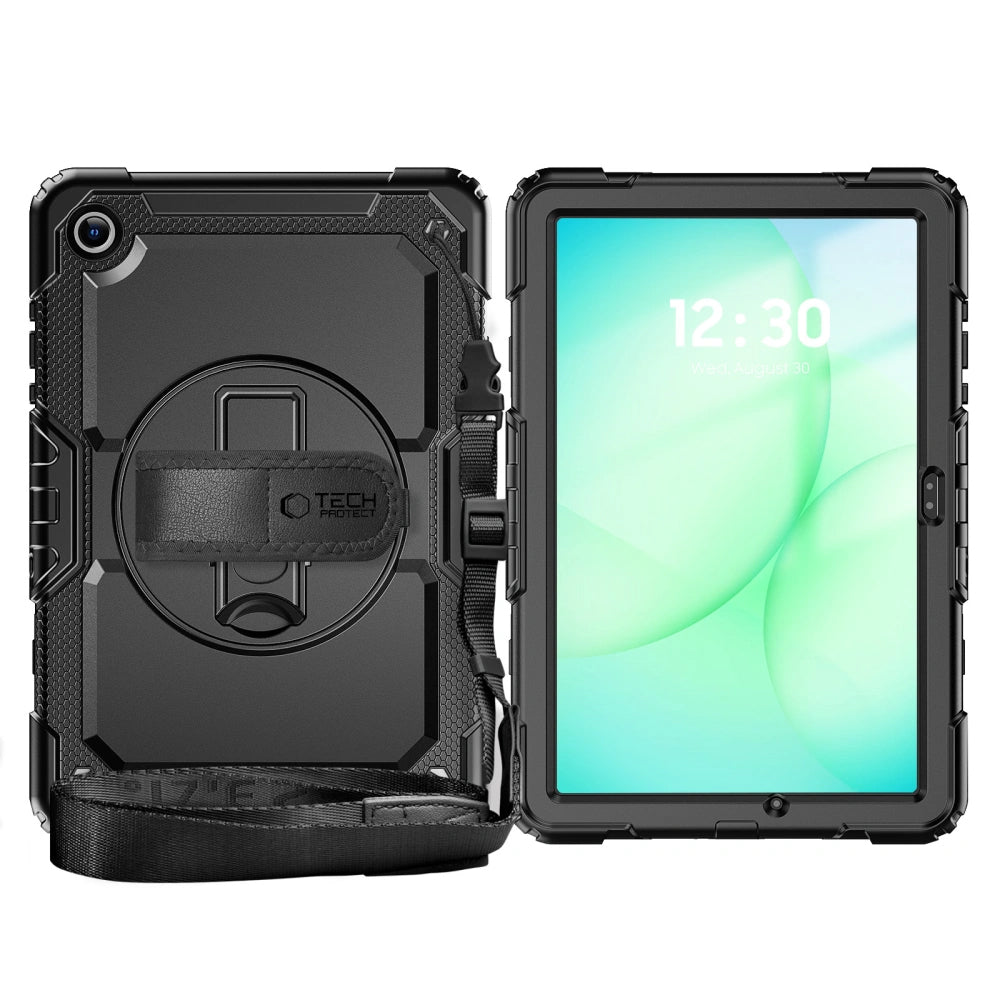 Futrola za Samsung Galaxy Tab S10 FE+, Tech-Protect, Solid, Crna