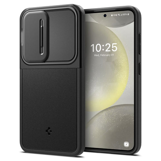 Futrola za Samsung Galaxy S24 S921, Spigen, OPTIK ARMOR, Crna ACS07363