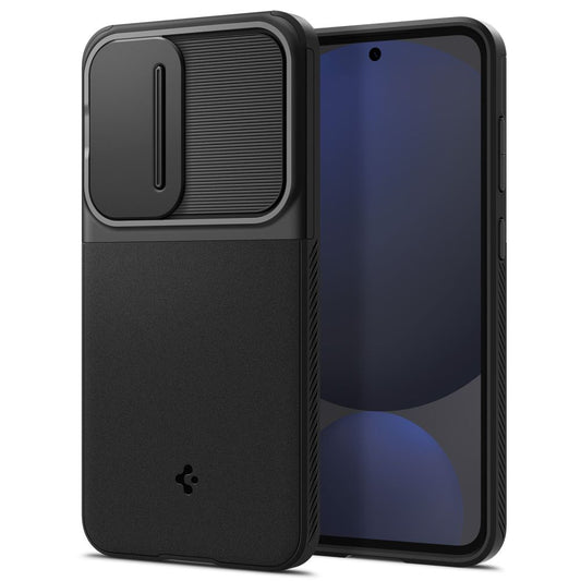 Futrola za Samsung Galaxy S24 FE S721, Spigen, OPTIK ARMOR, Crna