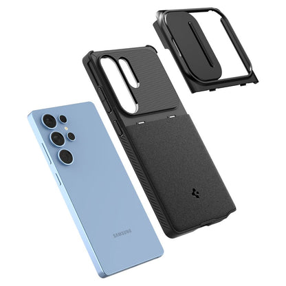 Futrola za Samsung Galaxy S25 Ultra S938, Spigen, OPTIK ARMOR, Crna ACS08969