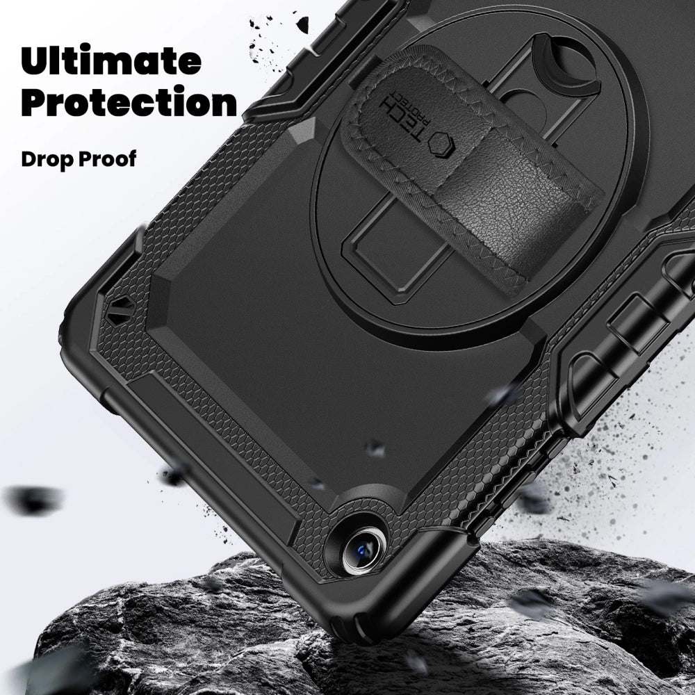 Futrola za Samsung Galaxy Tab A11+ / Tab A9+, Tech-Protect, Solid, Crna