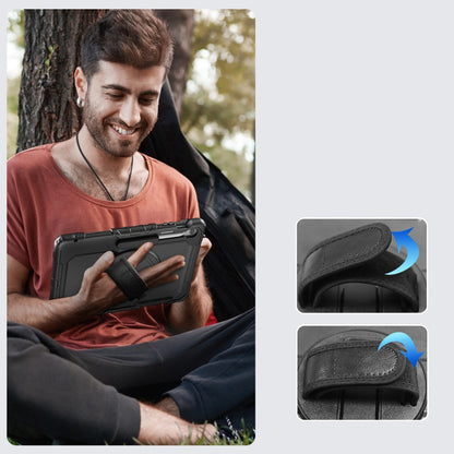 Futrola za Samsung Galaxy Tab S10 FE+, Tech-Protect, Solid, Crna