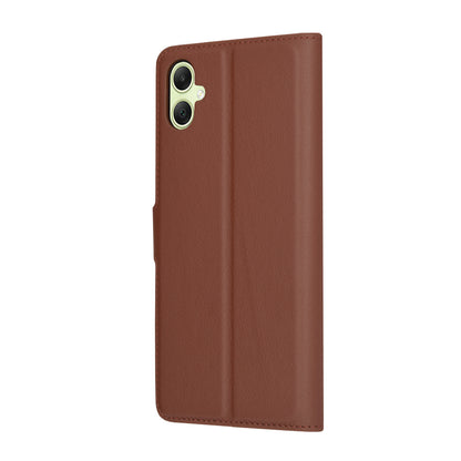 Futrola za Samsung Galaxy A05 A055, Techsuit, Leather Folio, Braon