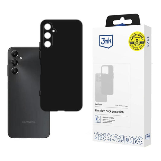 Futrola za Samsung Galaxy A05s A057, 3MK, Crna Mat