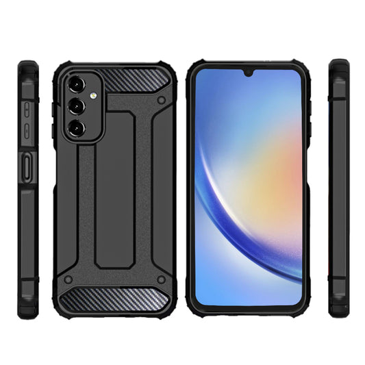 Futrola za Samsung Galaxy A05s A057, Techsuit, Hybrid Armor, Crna