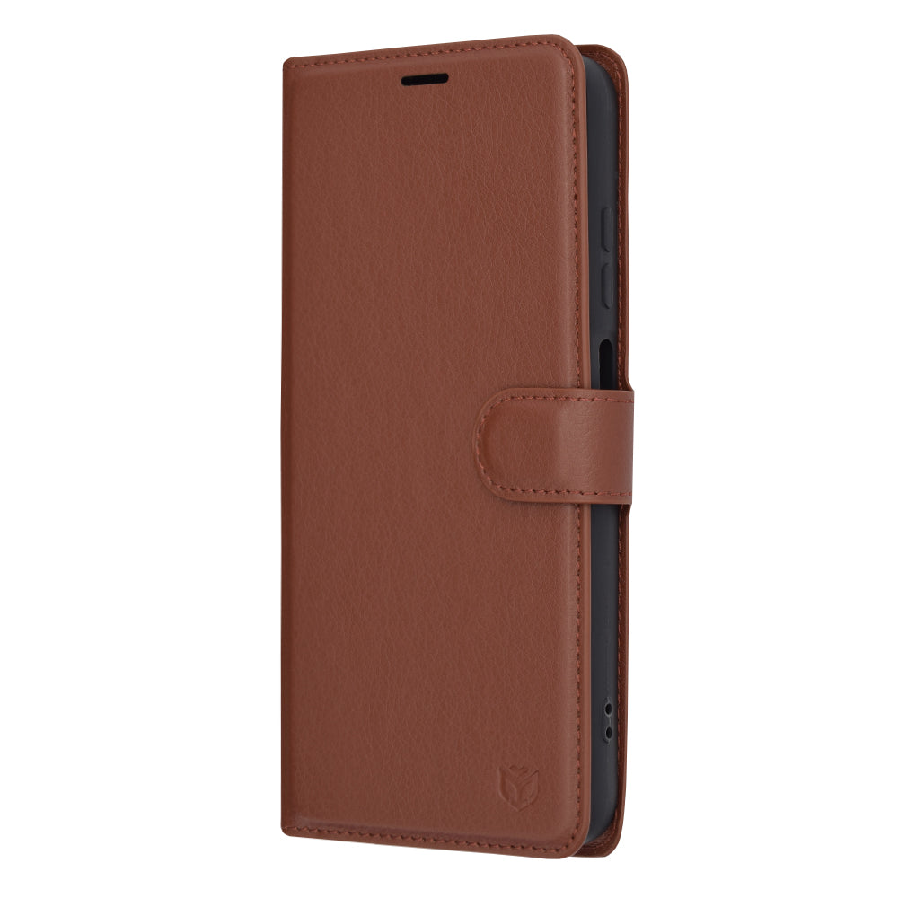 Futrola za Samsung Galaxy A05s A057, Techsuit, Leather Folio, Braon