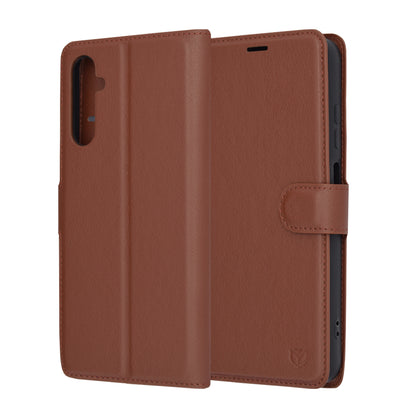 Futrola za Samsung Galaxy A05s A057, Techsuit, Leather Folio, Braon