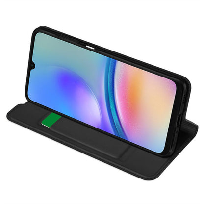 Futrola za Samsung Galaxy A05s A057, Techsuit, Magskin Book, Crna