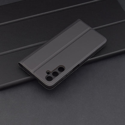 Futrola za Samsung Galaxy A05s A057, Techsuit, Magskin Book, Crna