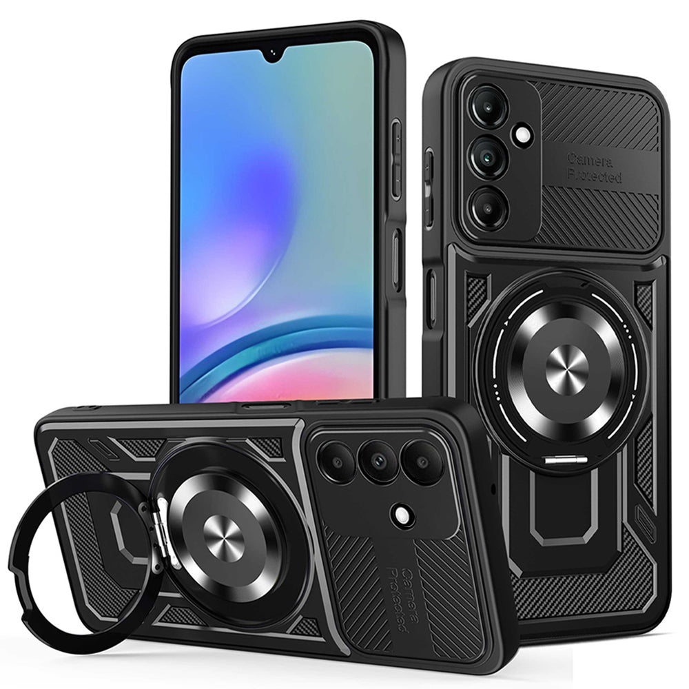 Futrola za Samsung Galaxy A05s A057, Techsuit, RuggedCam, Crna