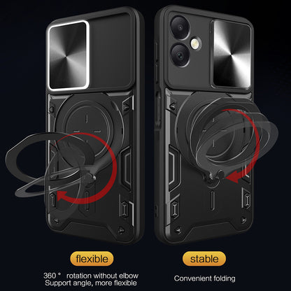 Futrola za Samsung Galaxy A06 A065, Techsuit, CamGuard Pro, Ljubičasta