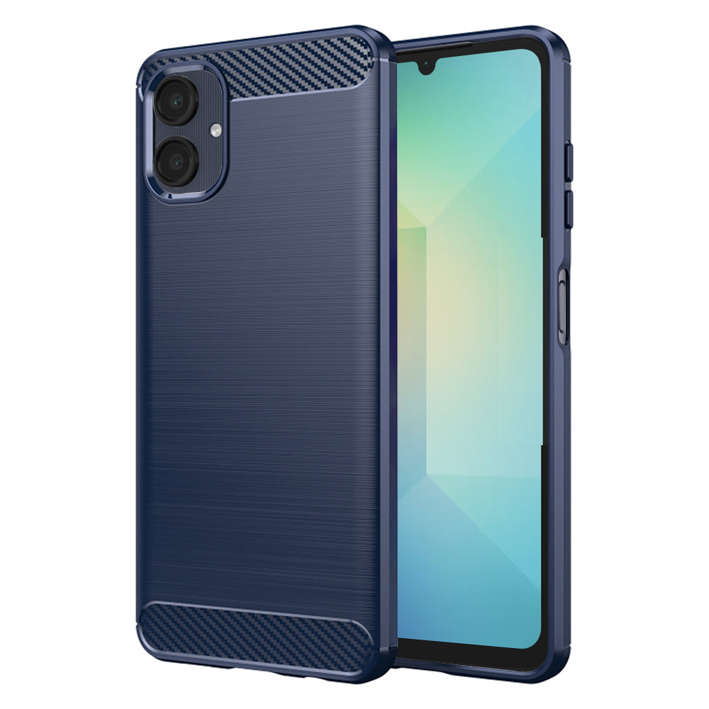 Futrola za Samsung Galaxy A06 A065, Techsuit, Karbon, Plava
