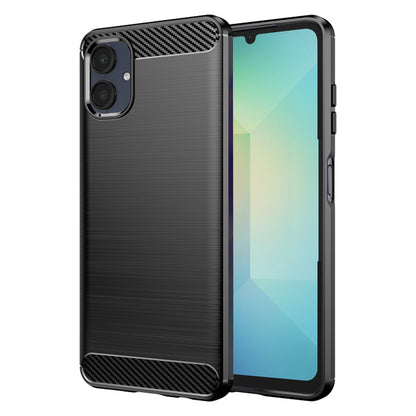 Futrola za Samsung Galaxy A06 A065, Techsuit, Karbon, Crna