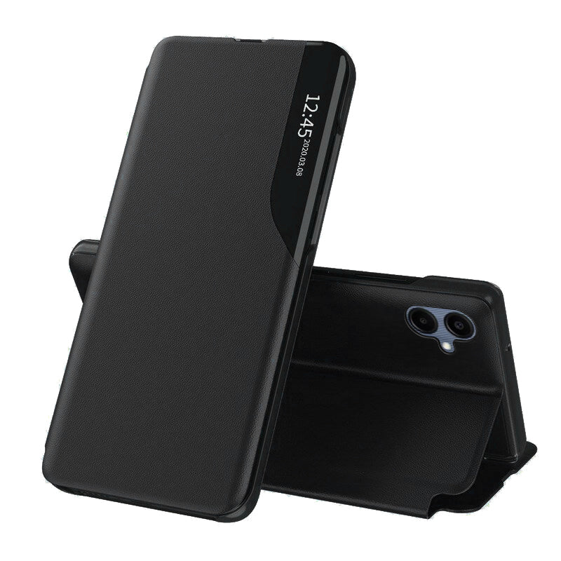 Futrola za Samsung Galaxy A06 A065, Techsuit, eFold, Crna