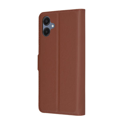 Futrola za Samsung Galaxy A06 A065, Techsuit, Kožna Folio, Braon