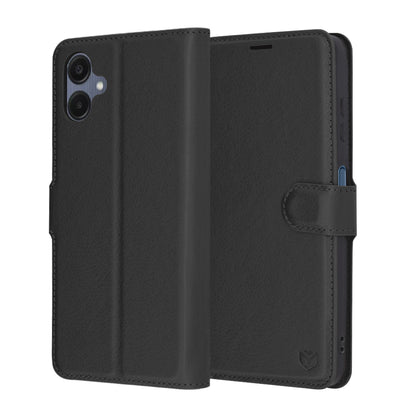 Futrola za Samsung Galaxy A06 A065, Techsuit, Leather Folio, Crna