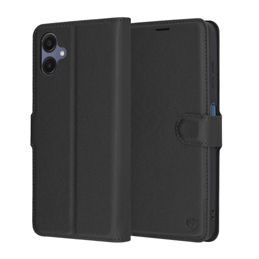 Futrola za Samsung Galaxy A06 A065, Techsuit, Leather Folio, Crna