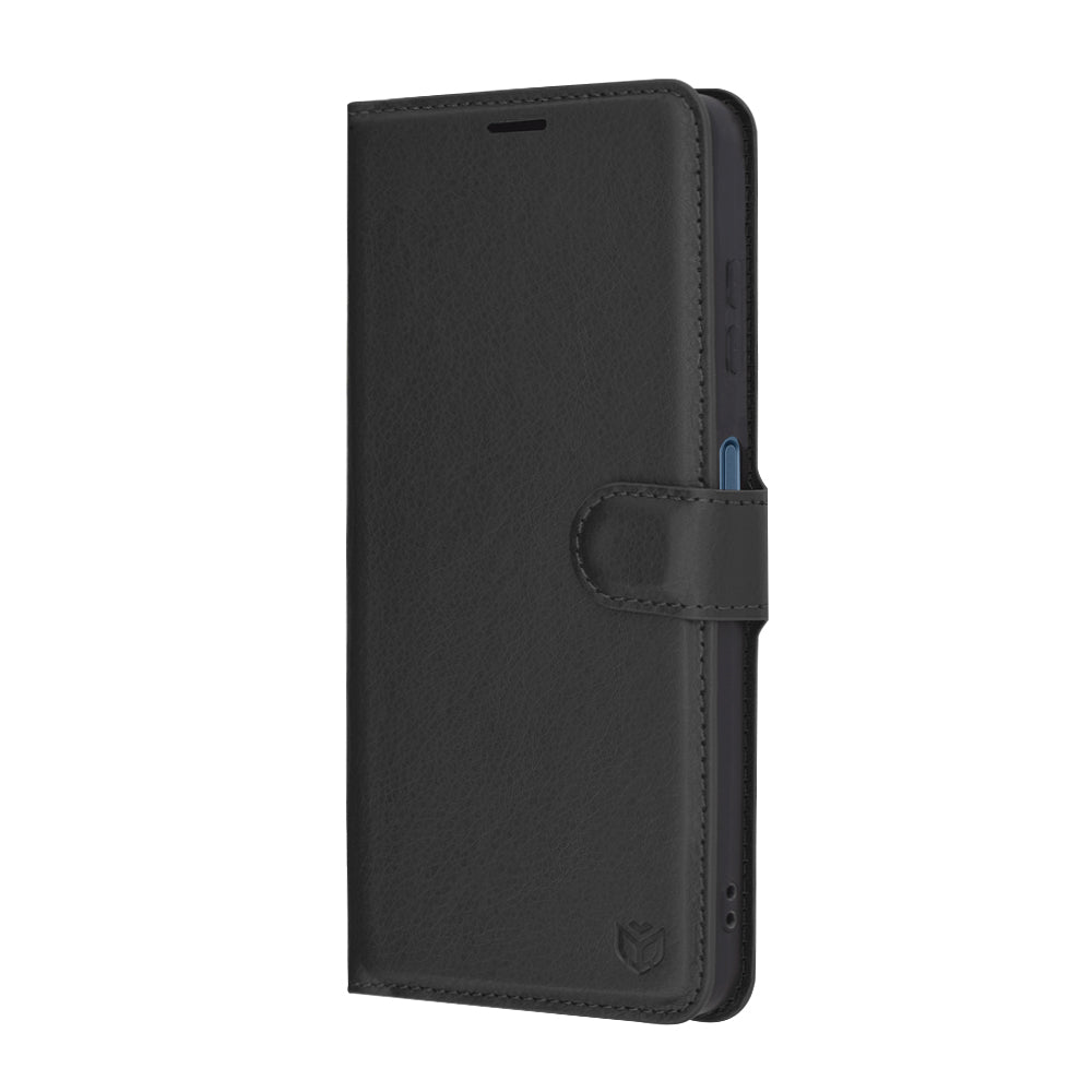 Futrola za Samsung Galaxy A06 A065, Techsuit, Leather Folio, Crna