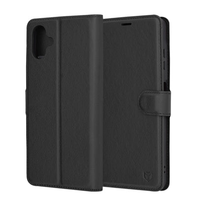Futrola za Samsung Galaxy A06 A065, Techsuit, Leather Folio, Crna